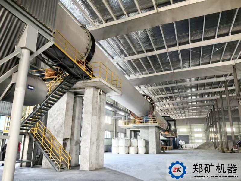 江蘇氟化鈣污泥φ3.5×70m回轉窯項目